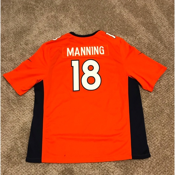 Authentic Peyton Manning‎ Nike On the field Broncos Jersey Mens Size: XXL - Picture 1 of 6
